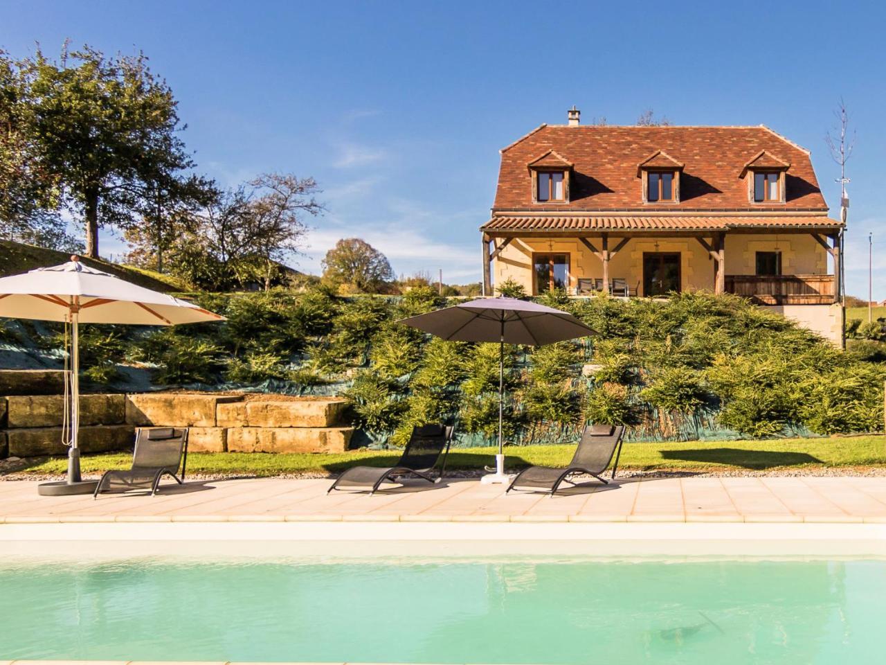Luxury Villa With Pool On The Edge Of Montignac Esterno foto